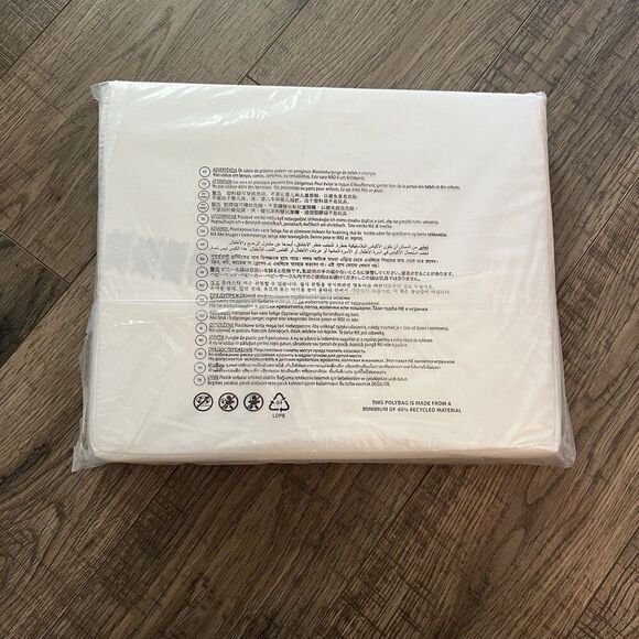 Ralph Lauren King Flat Sheet Organic Cotton Palmer - Picture 2 of 4